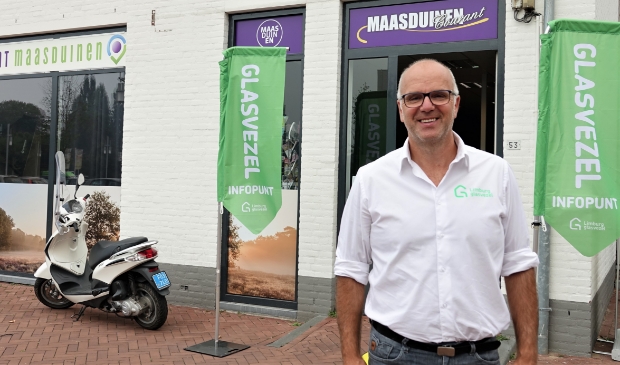 <p>Paul Kempen bij Servicepunt Maasduinen</p>