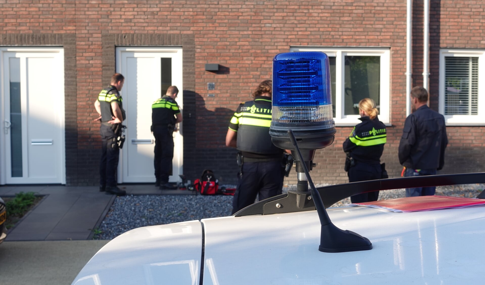 Politie instap Bergen