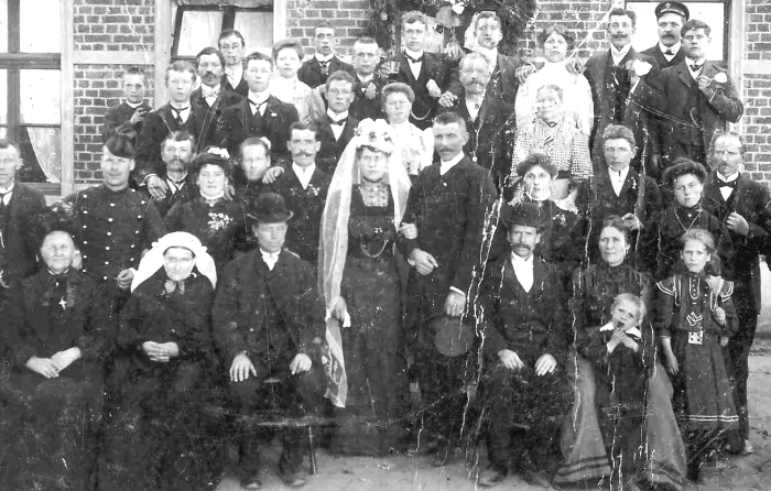 Huwelijk Janssen-Kersten 1911