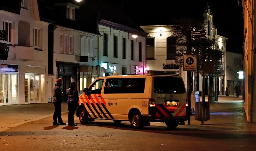 <p>Politie en boa's waren zaterdag prominent aanwezig in het centrum van Venray.</p>