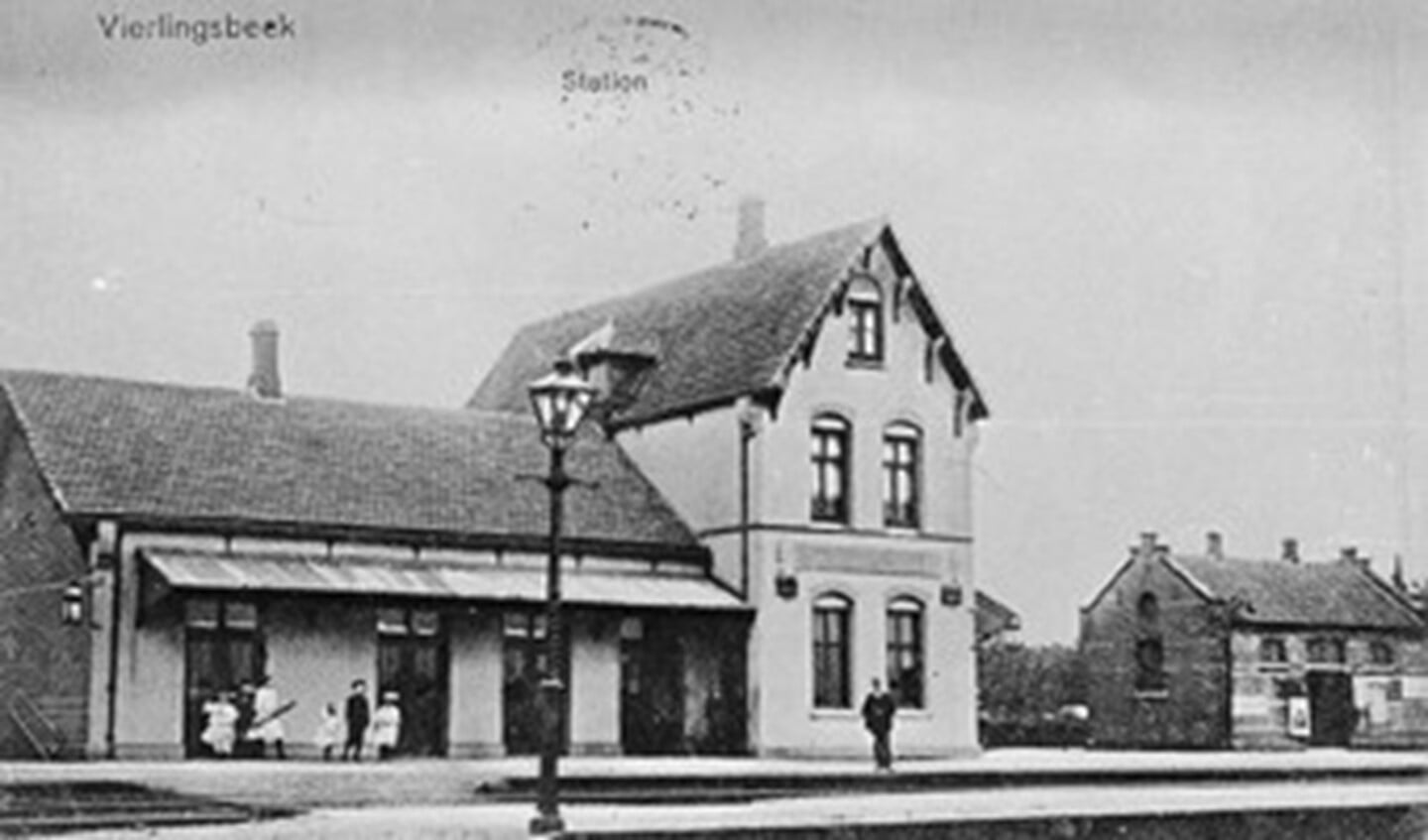 Station Vierlingsbeek anno 1900.