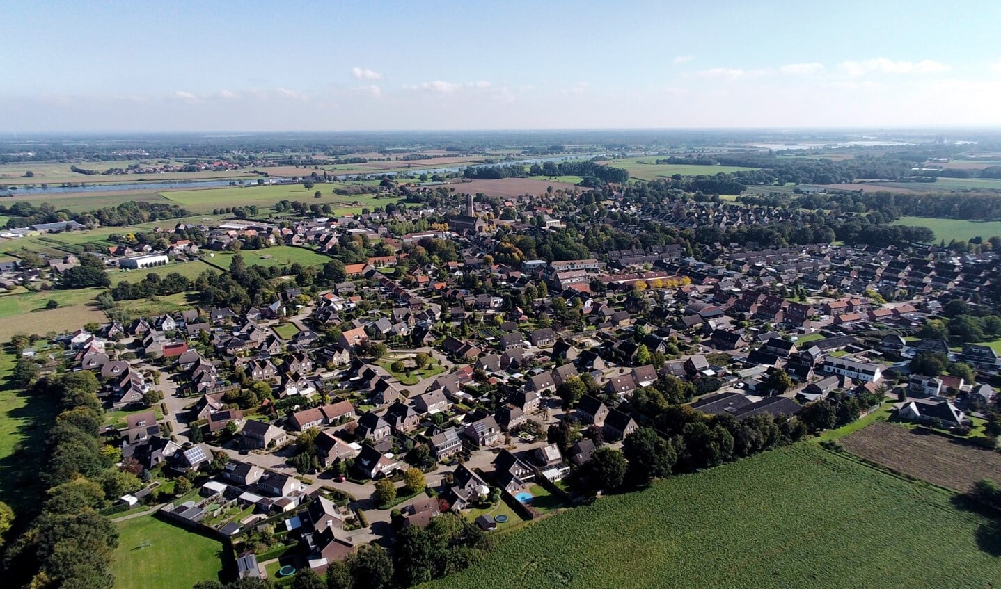 Luchtbeelden Vierlingsbeek en Groeningen