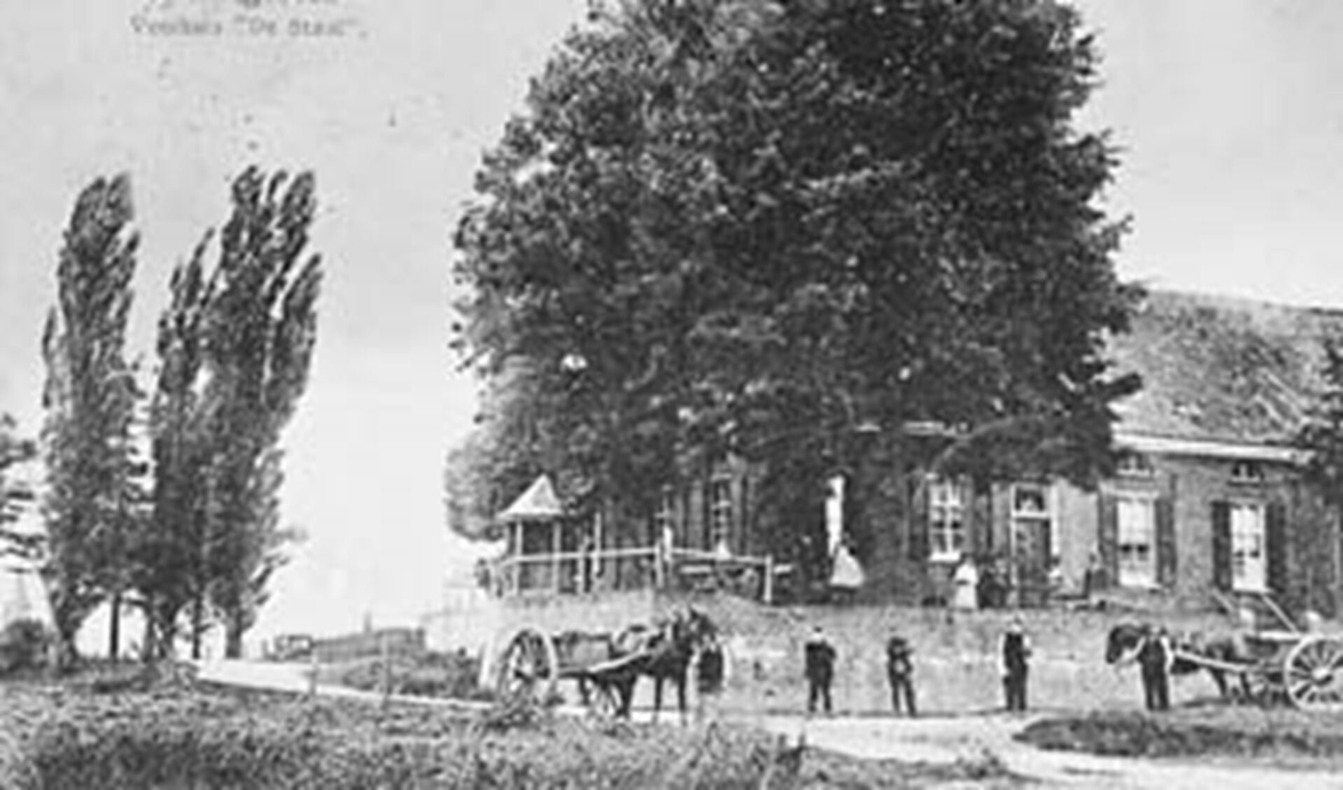  Veerhuis Staay anno 1900.  