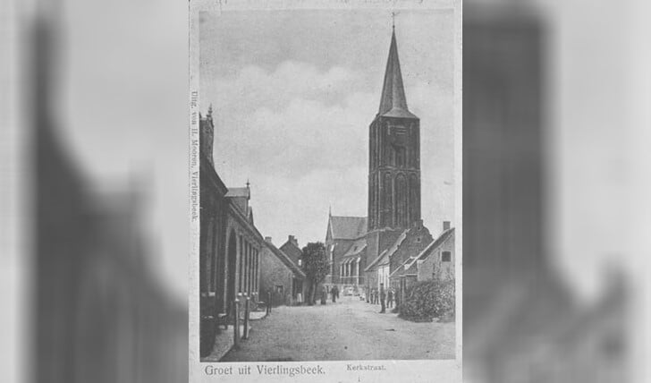 Kerkstraat (nu Spoorstraat ) in 1905.