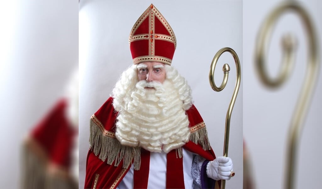 Sinterklaas kan niet wachten om de kinderen uit Vierlingsbeek en Groeningen weer te kunnen zien. 