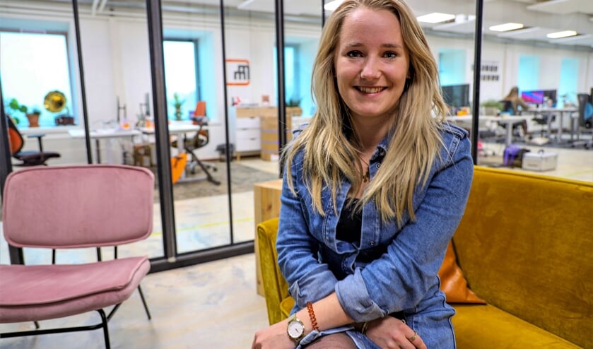 <p>Evi Timmermans heeft volop vertrouwen in de toekomst.</p>