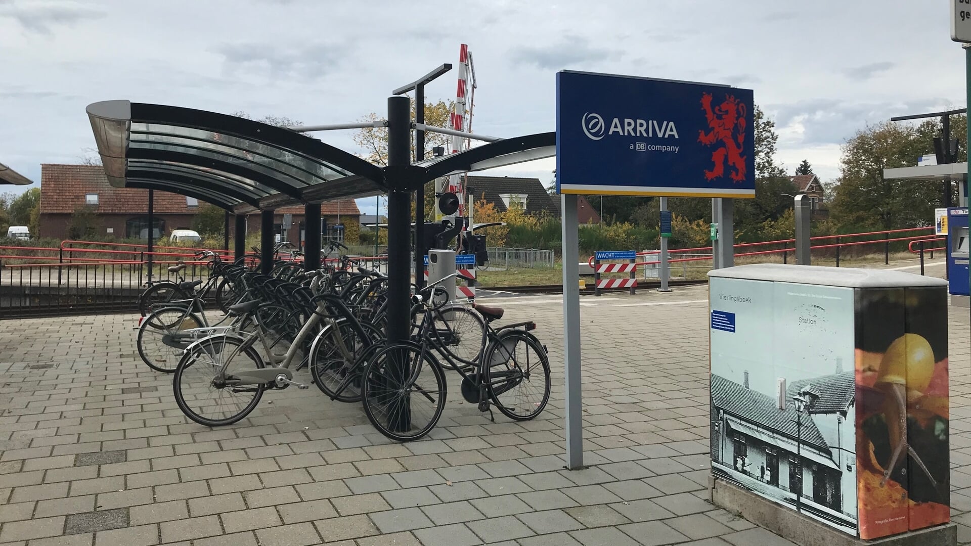 Het station van Vierlingsbeek kreeg een 7,7 van de reizigers. 