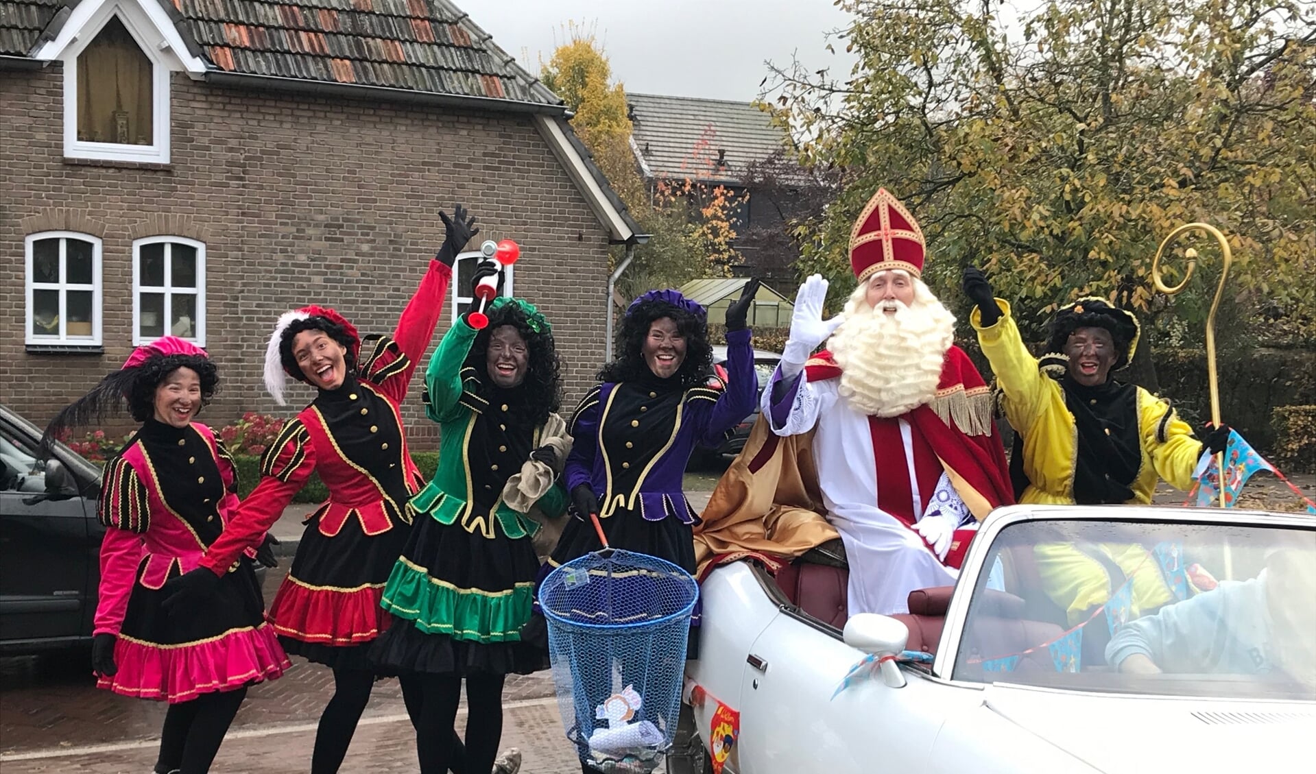 Sinterklaas en zijn pieten komen op zondag 13 november naar Vierlingsbeek.
