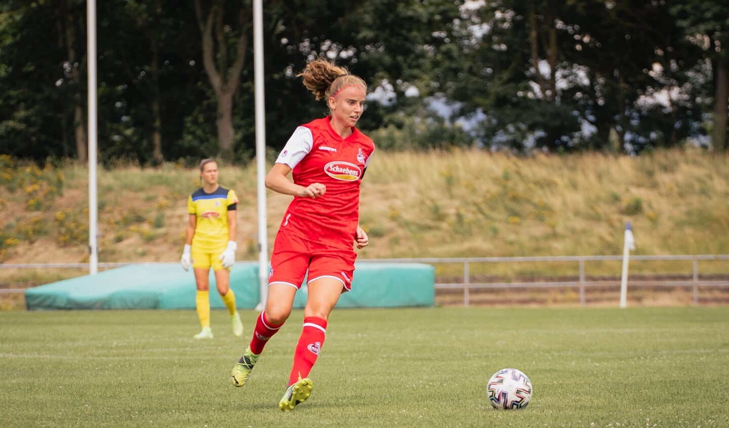 Myrthe Moorrees heeft het goed naar haar zin bij 1.FC Köln.
