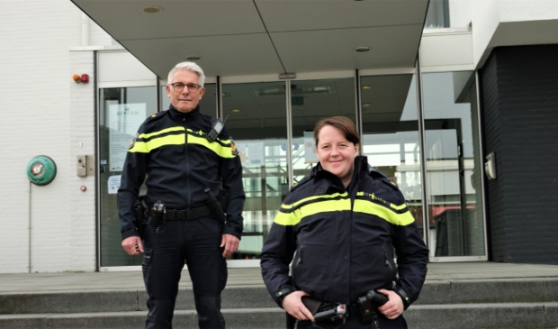 Wijkagenten van de gemeente Bergen, Frans Coumans en Anne van Wanroij