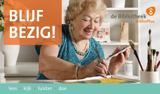 Met de nieuwsbrief worden ouderen gestimuleerd om bezig te blijven