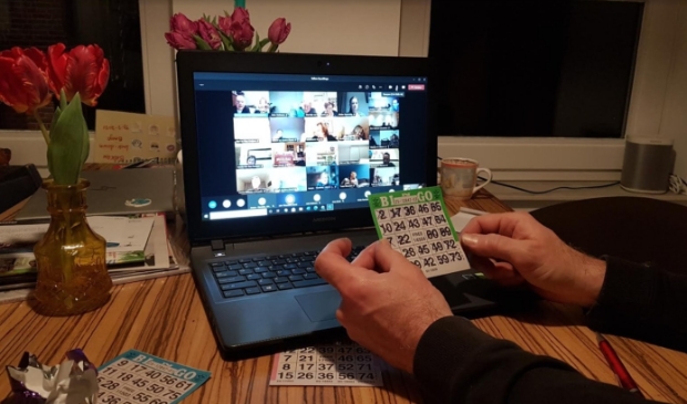 <p>Digitale 'Grote mensen' bingo tijdens corona</p>