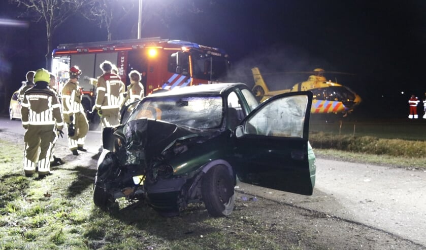 <p>De auto is total loss. </p>