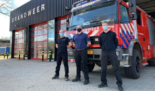 <p>Drie extra manschappen voor de Gennepse brandweer</p>