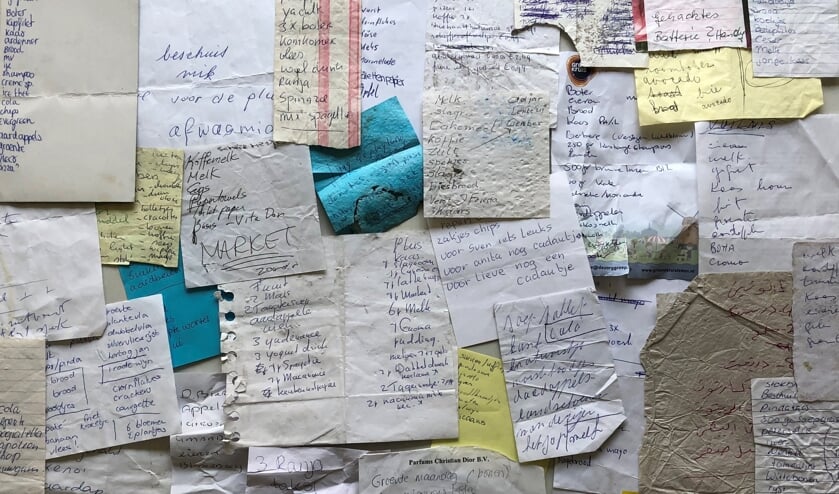 <p>Boodschappenbriefjes zijn van (bijna) alle tijden.</p>