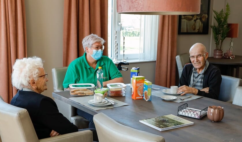 <p>De bewoners genoten maandagmiddag al met volle teugen van een eerste lunch.</p>