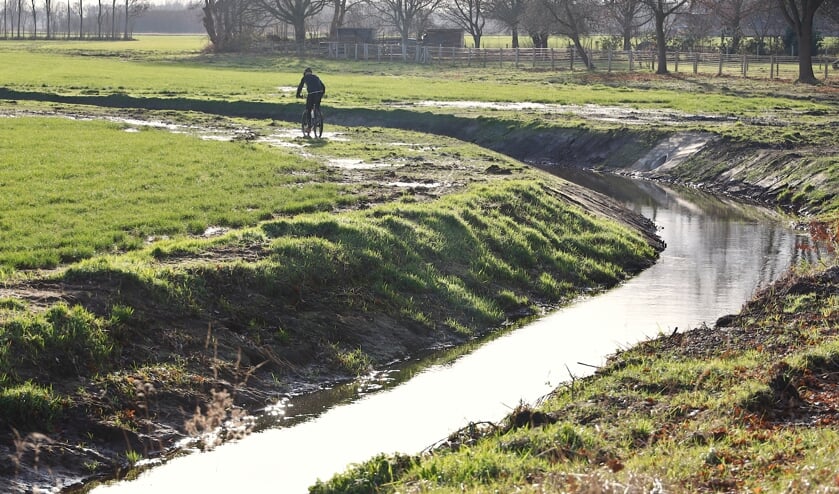 <p>De Loobeek bij Merselo met gronden die sinds vorig jaar juni in het bezit zijn van de familie Loonen. </p>