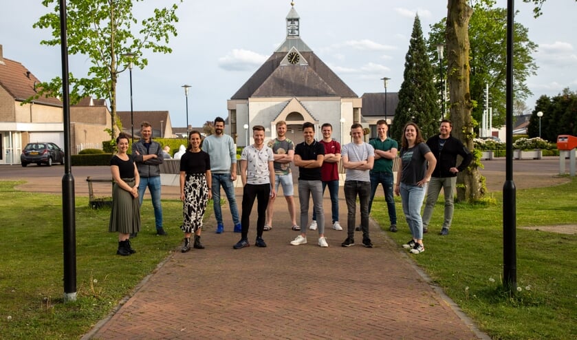 <p>De voorbereidingen zijn getroffen, het avontuur kan beginnen voor de wandelaars.</p>