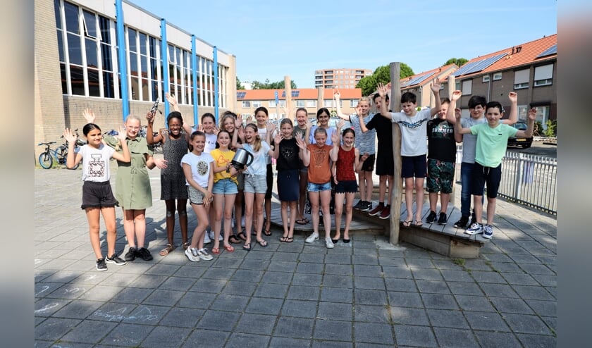 <p>Groep 8 van basisschool Coninxhof zamelt oude apparaten in.</p>