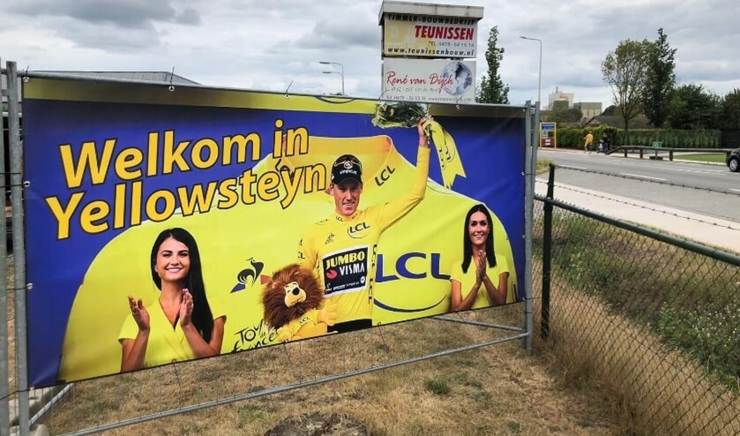 Mike Teunissen droeg in 2019 twee dagen de gele trui, wat natuurlijk ook tot een geletruigekte leidde in het tijdens die dagen tot Yellowstone omgedoopte Ysselsteyn.