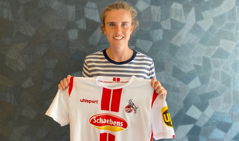 <p>Mythe Moorrees speelt volgend seizoen in het shirt van 1. FC Köln.</p>