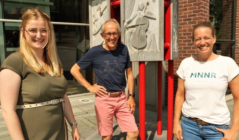 <p>Vanaf links Roos Creemers, Bert Linders en Inge Gielens.</p>