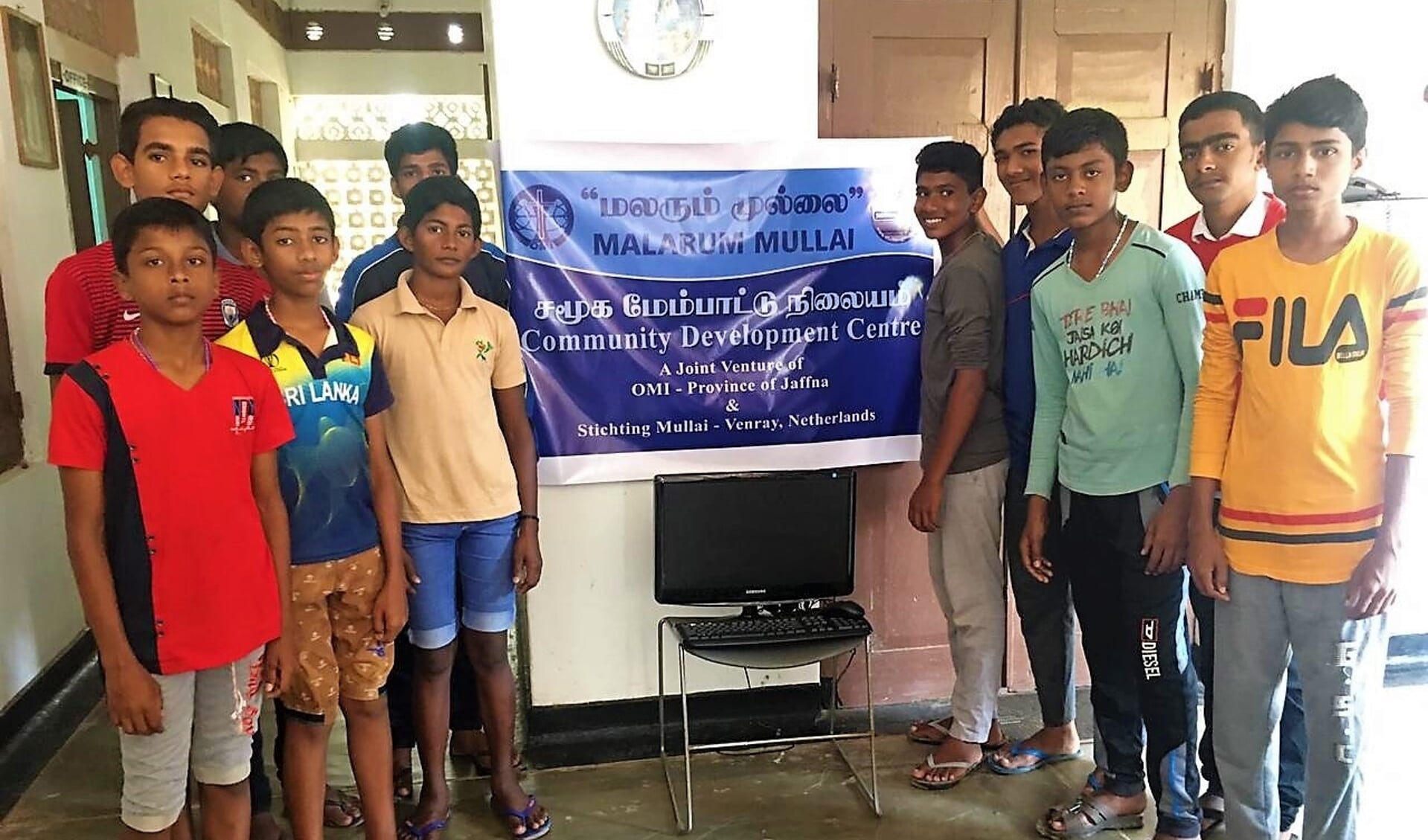 Stichting Mullai zet zich onder meer in voor kansarme kinderen in het noorden van Sri Lanka.