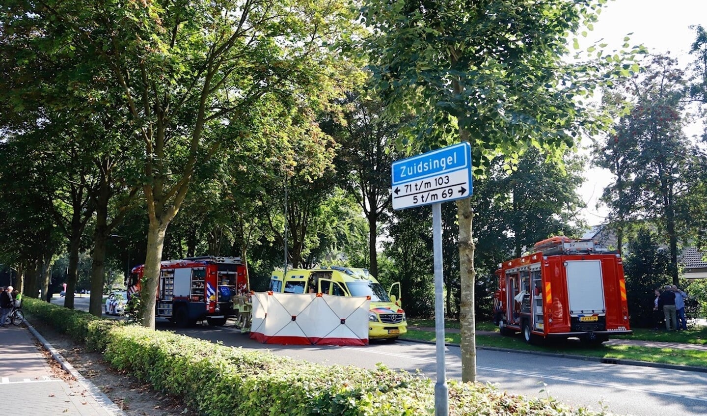 Het ongeval gebeurde op de Zuidsingel in Venray. 