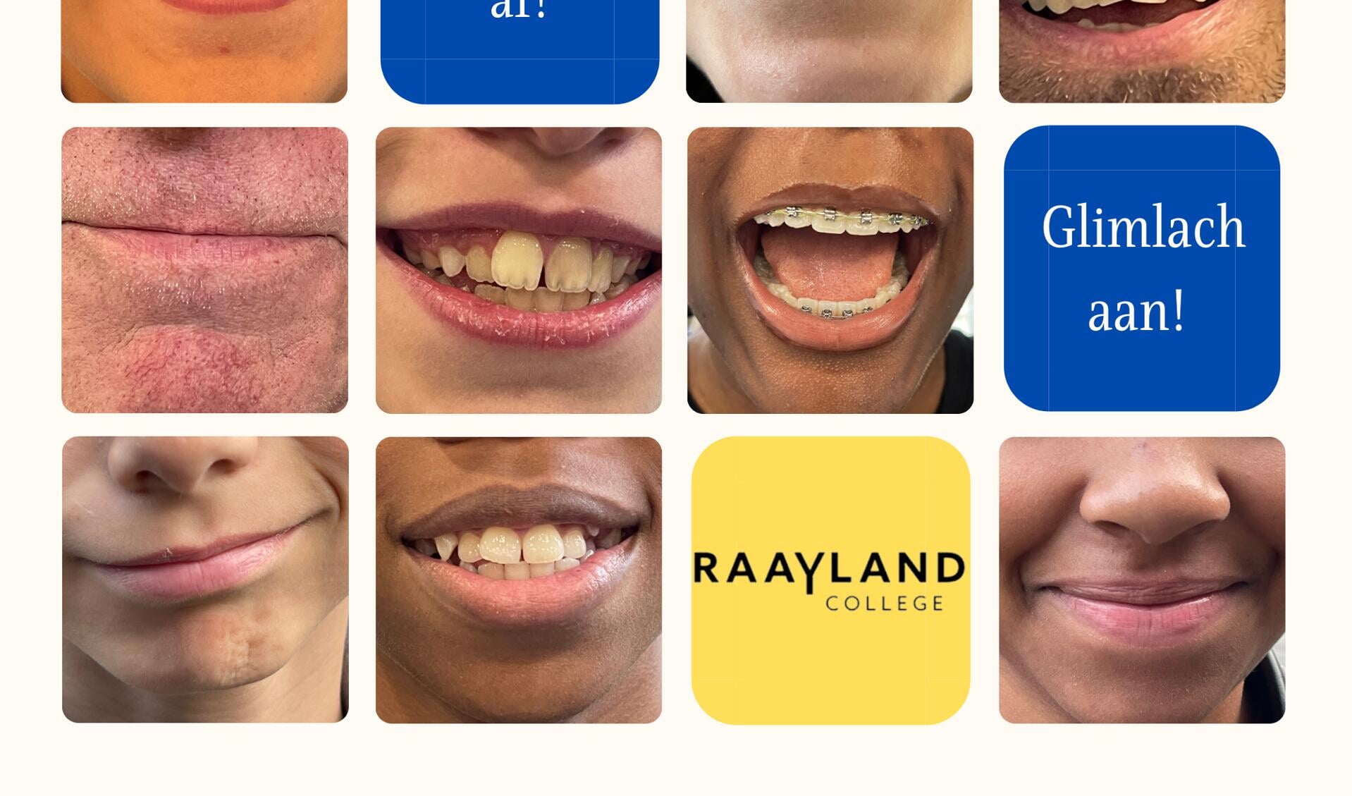 Ook leerlingen en medewerkers van het Raayland College hoeven géén mondkapje meer te dragen.