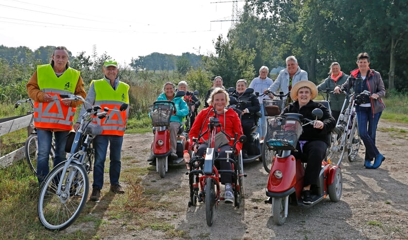 <p>Het enthousiasme was woensdagmiddag groot bij de deelnemers en begeleiders van de mobiliteitstocht door Venray.</p>