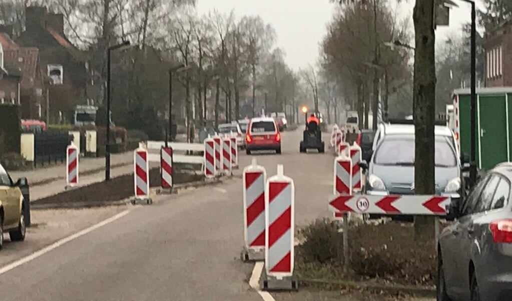 De Grotestraat in Vierlingsbeek ondergaat momenteel een metamorfose. 