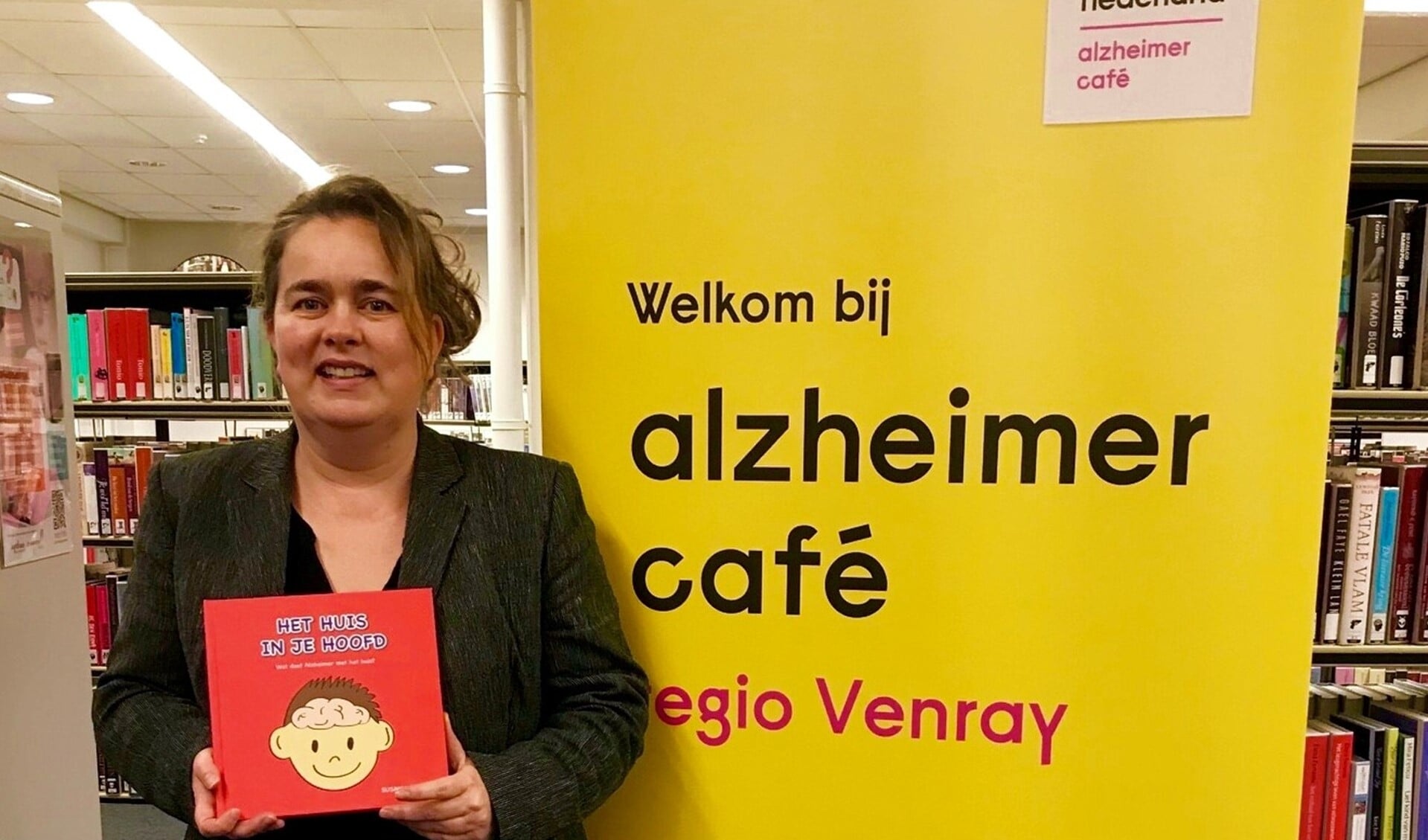 Susan Willems is te gast in de uitzending van het Alzheimer Café Venray op Peel en Maas TV. 