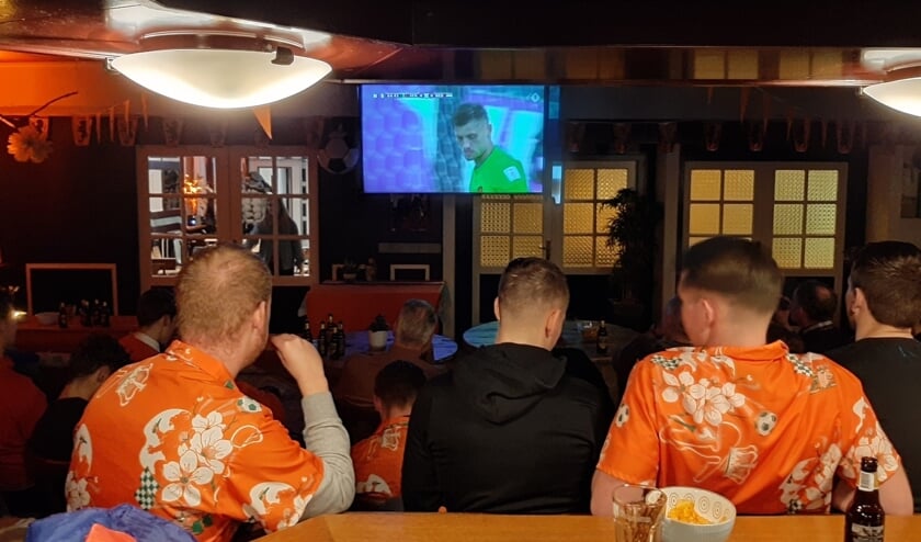 De spanning was om te snijden.