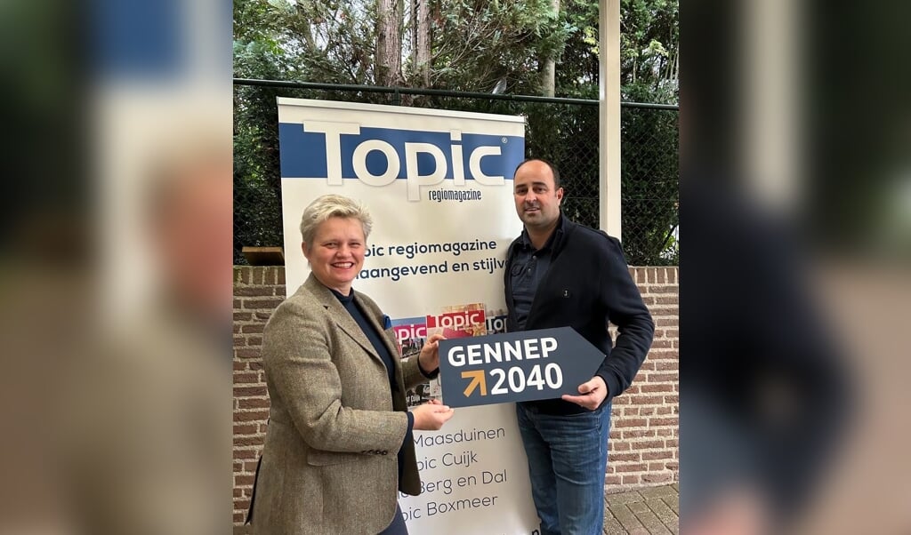 Wethouder Van Hulsteijn en Remi van Bergen richting 2040