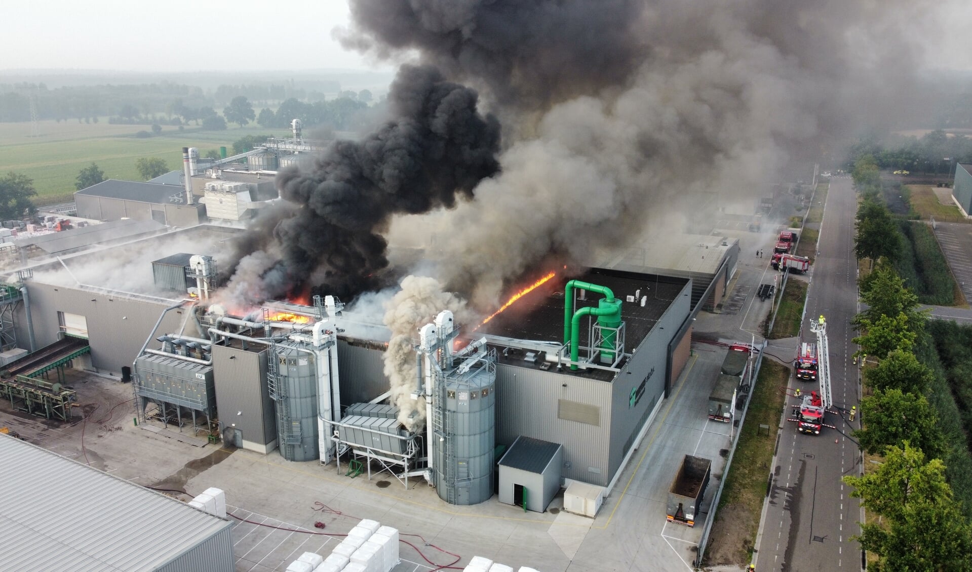 Bij houtverwerker Martens EKO aan de Macroweg in Venray brak dit jaar vijf keer brand uit. 