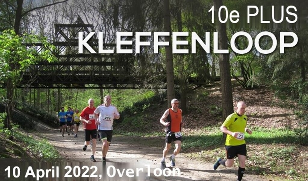 De tiende PLUS Kleffenloop vindt plaats op 10 april. 