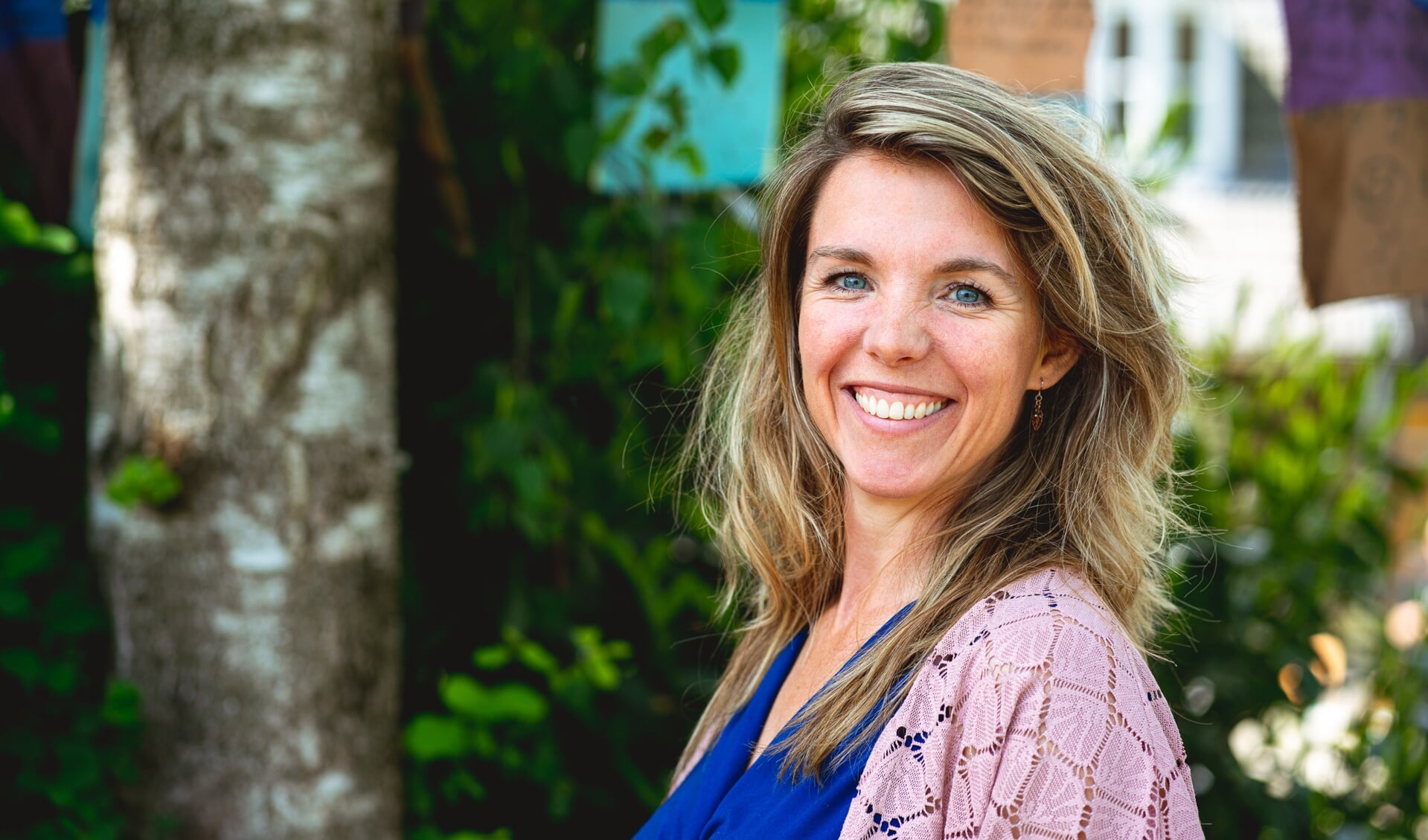 Janneke Wijdeveld presenteerde onlangs haar nieuwe boek.