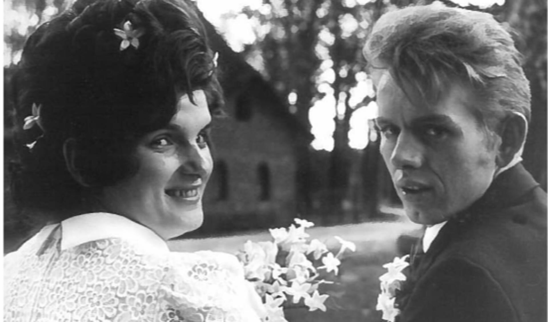 Albert en Truus Theunissen 50 jaar geleden op hun huwelijksdag. 