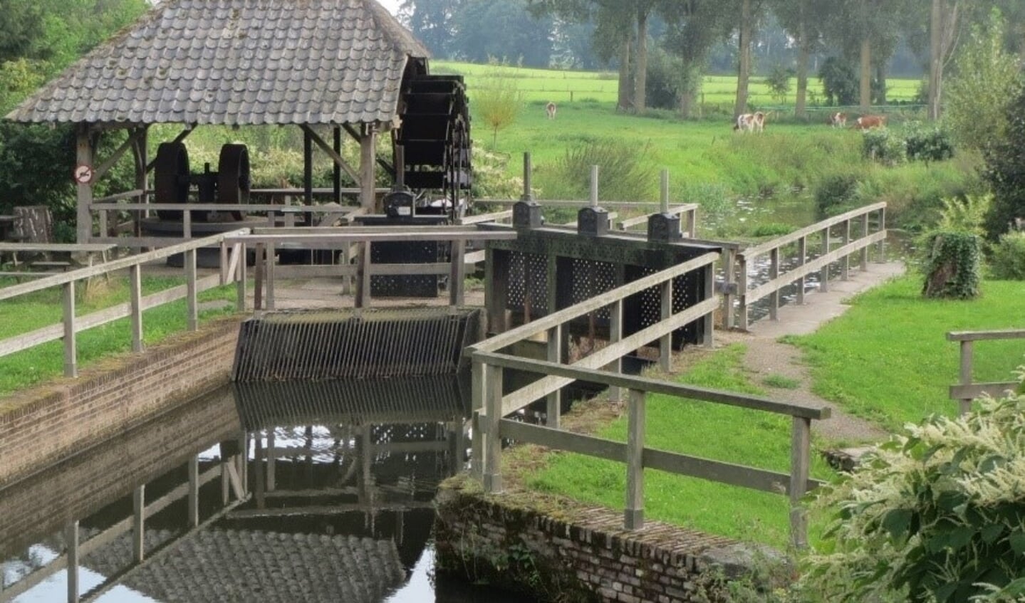 De watermolen in Vierlingsbeek. 