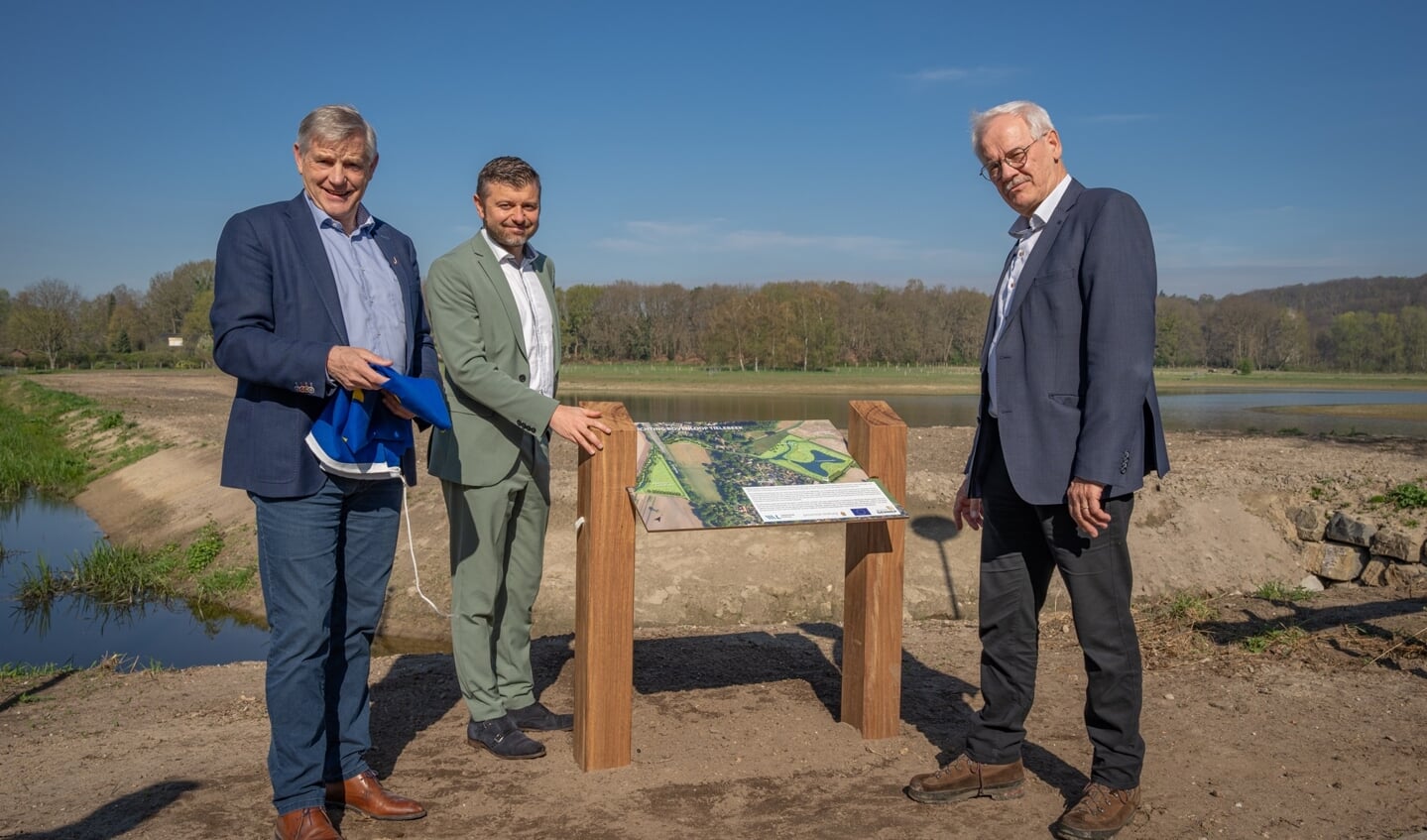 Met het onthullen van de plaquette werd het project officieel afgerond