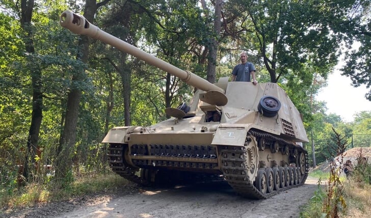 De Nashorn, een zware Duitse tankjager, is ook te bewonderen tijdens Militracks.