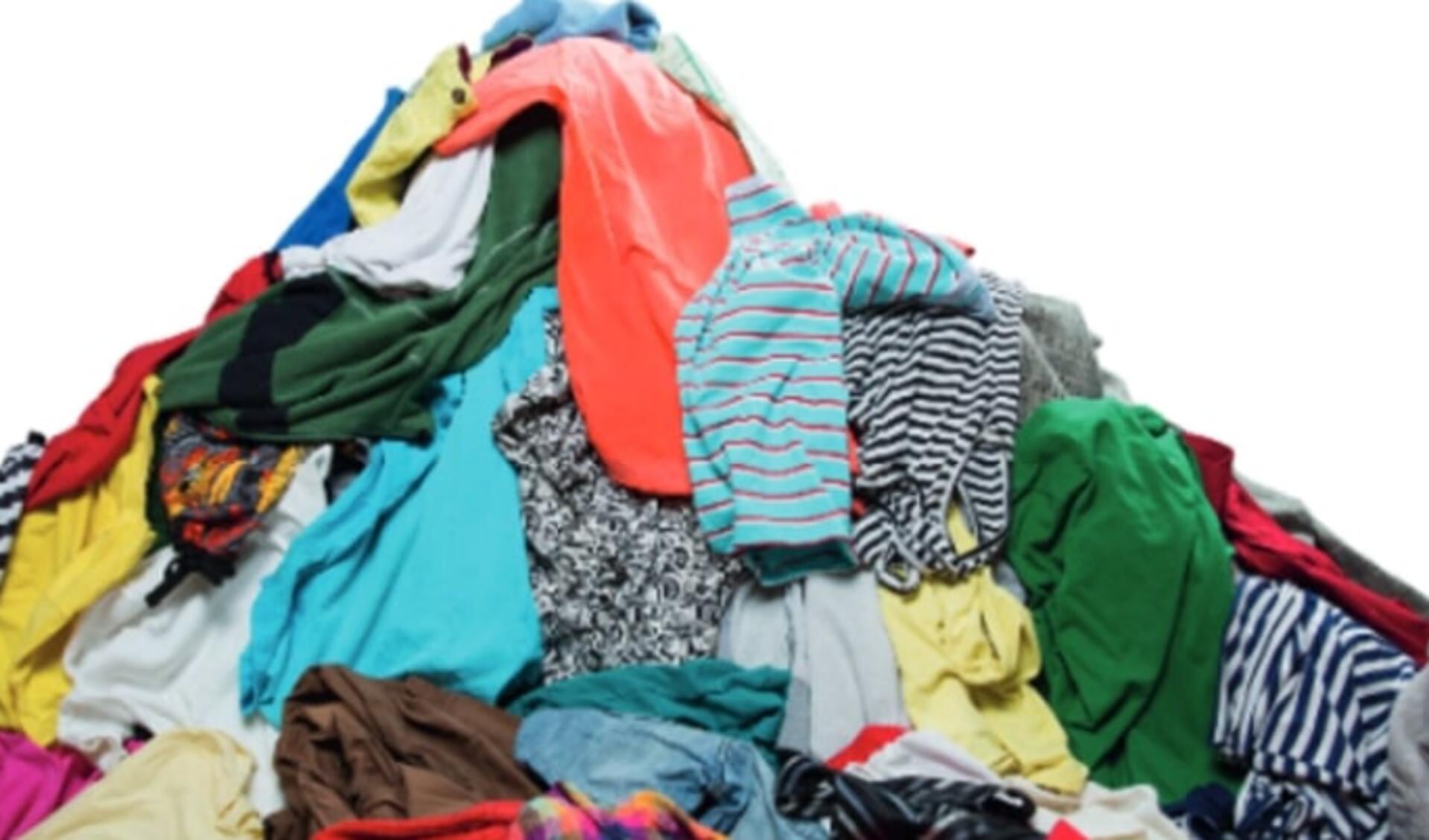 'Bedankt voor het doneren van kleding', meldt de ouderraad van Laurentiushof. 