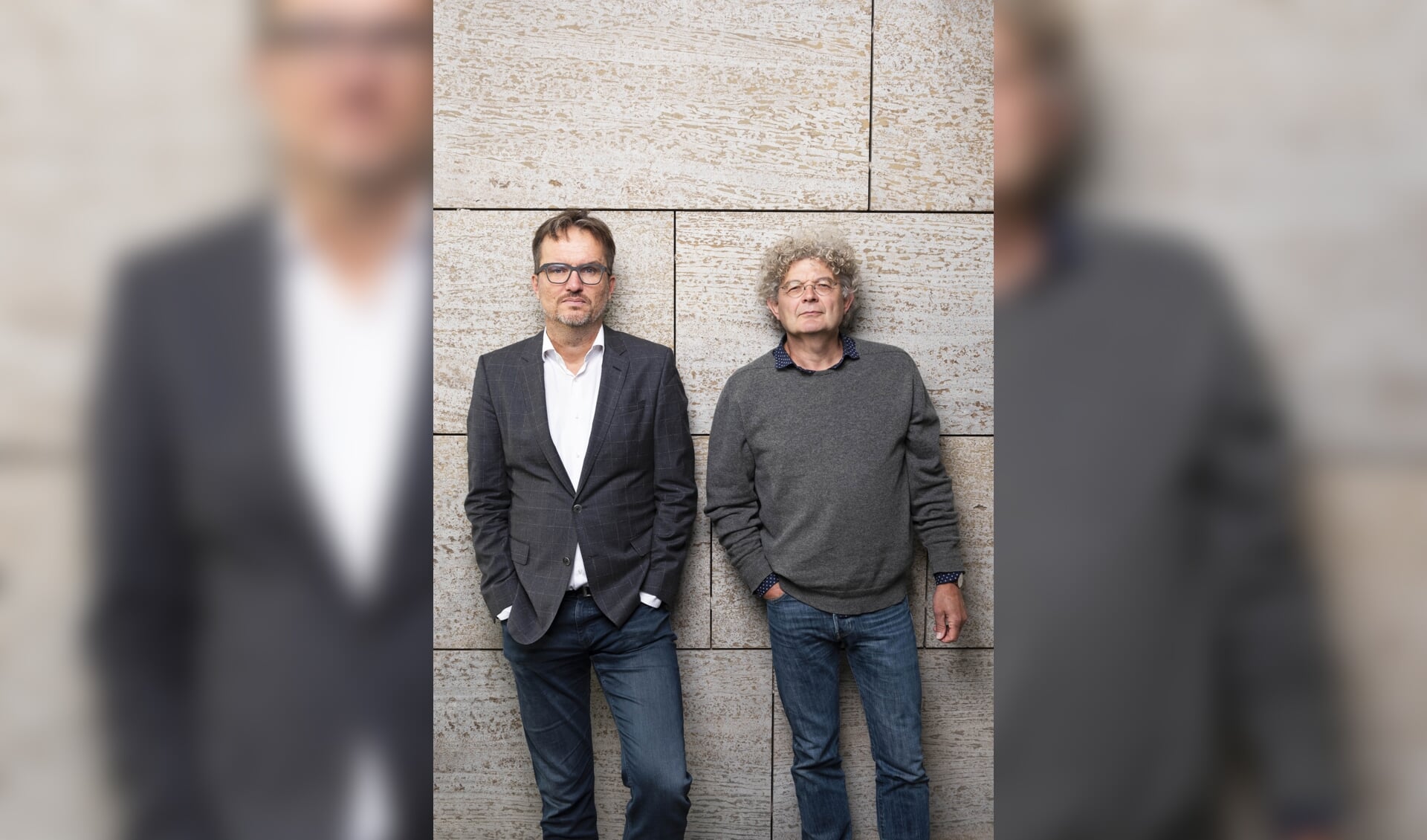 Paul van der Steen (links) en Joep Dohmen.