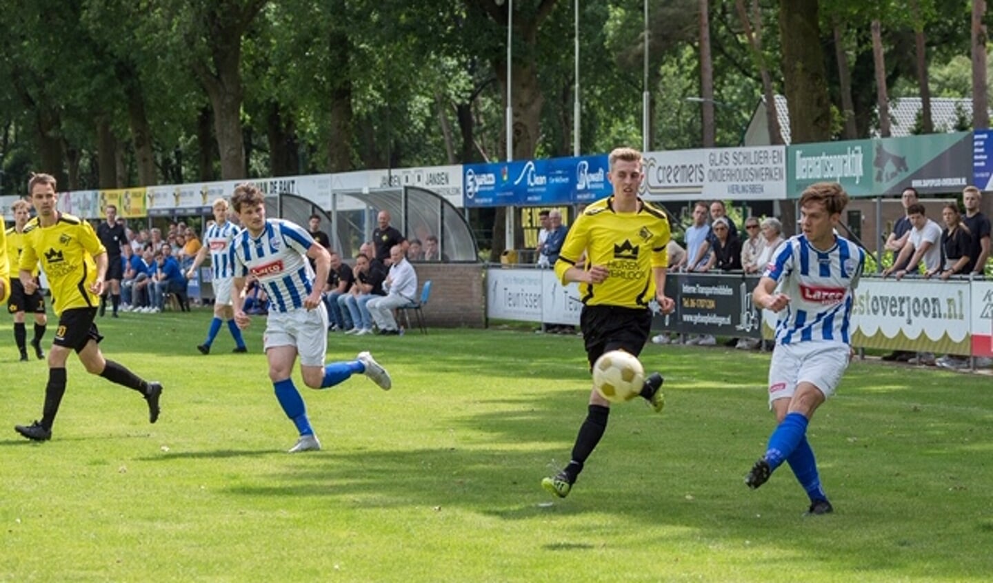 SSS'18 verloor op eigen veld met 0-2 van Someren is daardoor eersteklasser af.