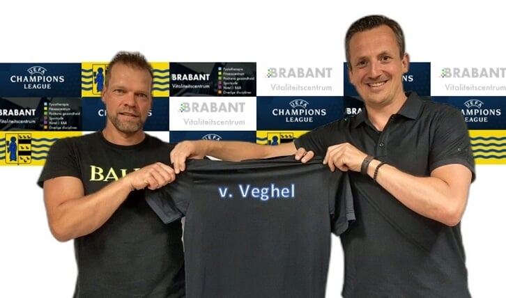 Denny van Veghel (links) en Wouter van Dongen. 