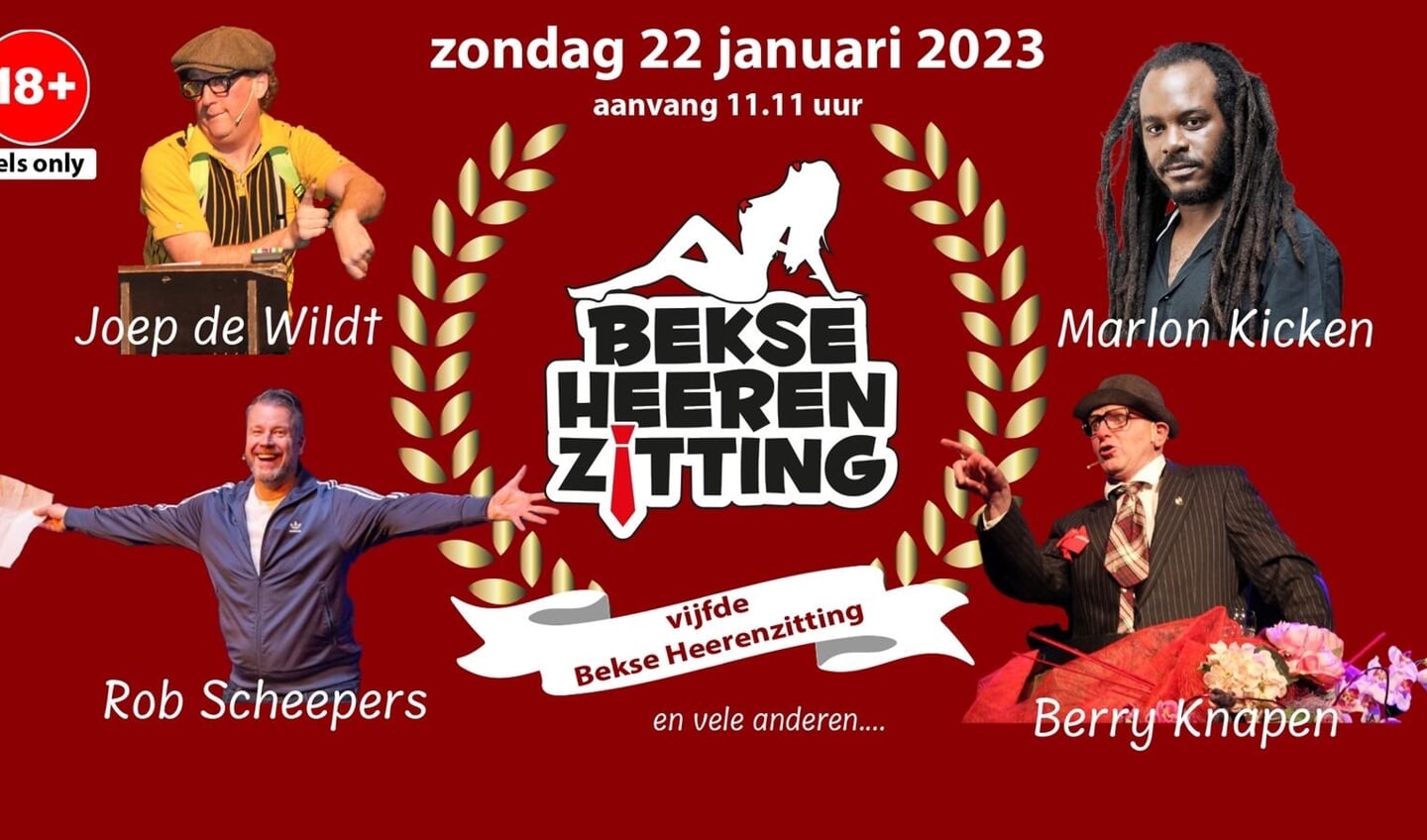 De vijfde Bèkse Heerenzitting vindt plaats op zondag 22 januari 2023.