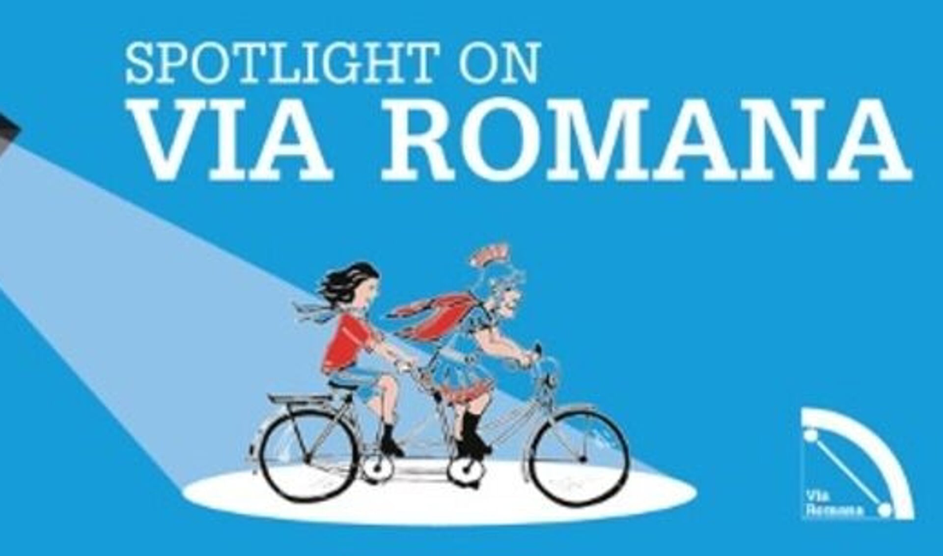 Via Romana, een fietsroute van bijna 250 kilometer langs restanten van de Romeinse geschiedenis, bestaat dertig jaar. 