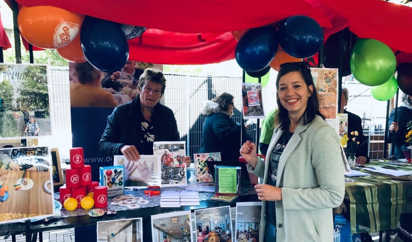 Ook verschillende zorg- en welzijnsinstellingen uit de regio presenteerden zich tijdens Samen op pad.