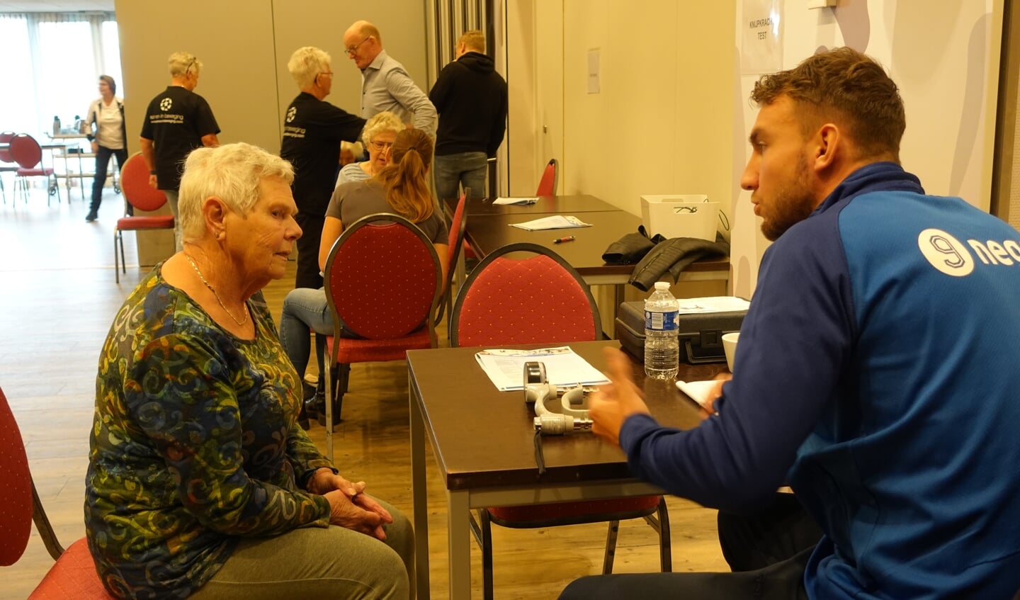 Afgelopen maandag kwamen vele ouderen om hun gezondheid te testen