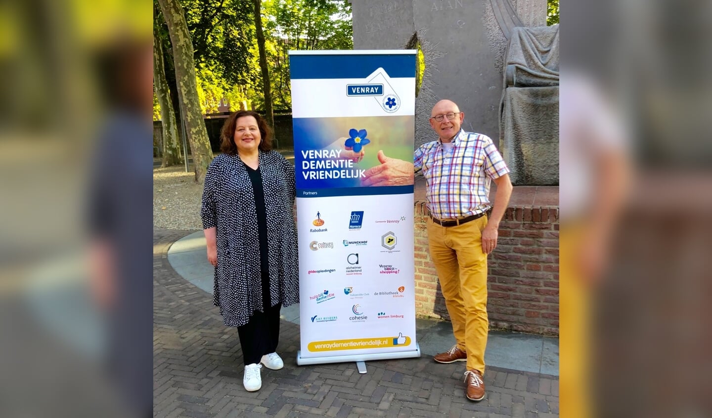 Angelique Jansen en Harry Schraven vragen extra aandacht voor dementie.